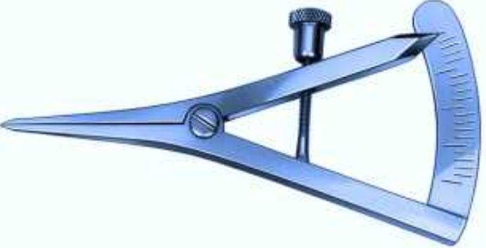 Castroviejo Caliper Straight